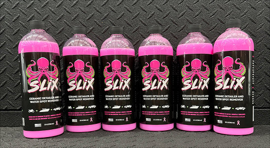 SLIX ceramic exterior detailer spray bottle